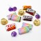 200 pcs Mermaid Kid's Birthday Candy Party Favors Hershey's Chocolate Kit (3 lb, Approx. 200 Pcs) - By Just Candy
